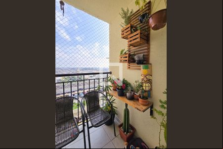 Sacada  de apartamento à venda com 2 quartos, 48m² em Planalto, São Bernardo do Campo