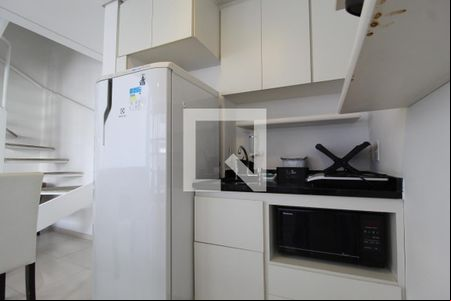 Sala/Cozinha de kitnet/studio à venda com 1 quarto, 45m² em Vila Nova Conceição, São Paulo