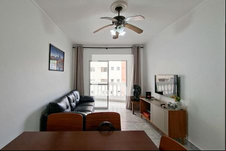 Sala de apartamento para alugar com 2 quartos, 113m² em Guilhermina, Praia Grande