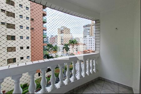 Sacada de apartamento para alugar com 2 quartos, 113m² em Guilhermina, Praia Grande