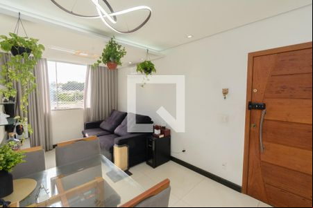 Sala de apartamento à venda com 2 quartos, 59m² em Fonte Grande, Contagem