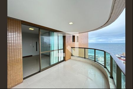 Varanda de casa de condomínio para alugar com 1 quarto, 51m² em Barra, Salvador