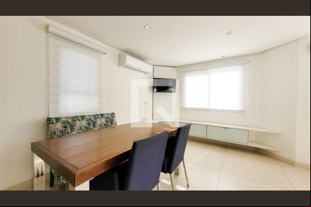 Sala de Jantar de casa de condomínio para alugar com 3 quartos, 377m² em Conjunto Habitacional Vila Santana (sousas), Campinas