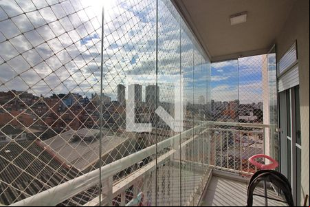 Sala Sacada de apartamento para alugar com 2 quartos, 56m² em Vila Campestre, São Bernardo do Campo