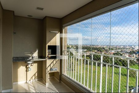 Varanda da Sala de apartamento para alugar com 3 quartos, 90m² em Loteamento Villa Branca, Jacareí