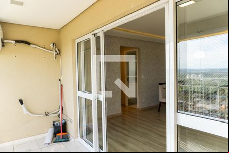 Varanda da Sala de apartamento para alugar com 3 quartos, 90m² em Loteamento Villa Branca, Jacareí