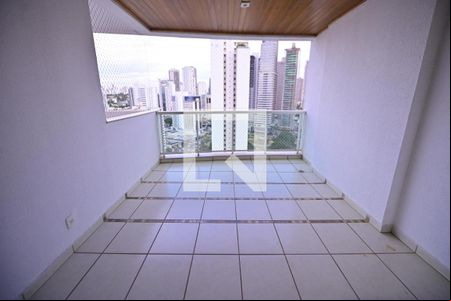 Varanda de apartamento para alugar com 4 quartos, 123m² em Setor Oeste, Goiânia