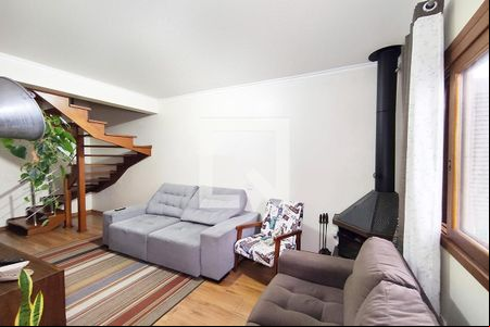 Sala de TV de casa à venda com 3 quartos, 90m² em Scharlau, São Leopoldo