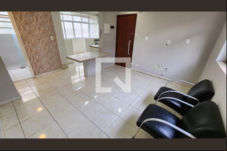 Sala de apartamento para alugar com 2 quartos, 70m² em Macuco, Santos