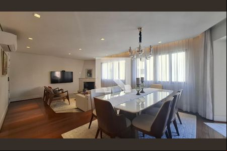 Sala de apartamento à venda com 3 quartos, 140m² em Jardim Bela Vista, Santo André
