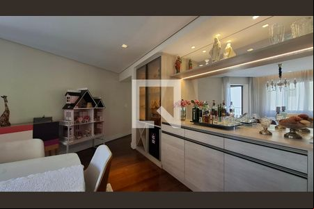 Sala de apartamento à venda com 3 quartos, 140m² em Jardim Bela Vista, Santo André