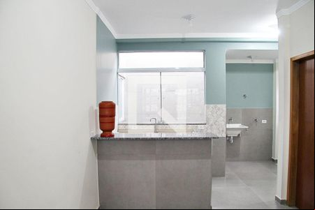 Sala e Cozinha integrada  de apartamento para alugar com 1 quarto, 38m² em Jardim Adriana, Guarulhos