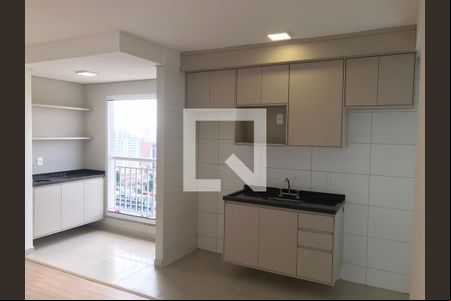 Cozinha de apartamento à venda com 2 quartos, 53m² em Casa Branca, Santo André