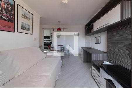 Sala de apartamento à venda com 1 quarto, 40m² em Bosque da Saúde, São Paulo