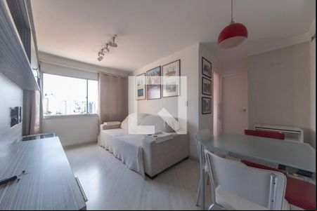 Sala de apartamento à venda com 1 quarto, 40m² em Bosque da Saúde, São Paulo