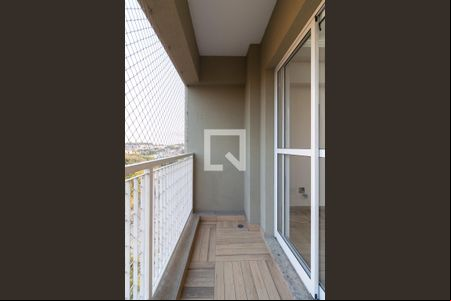 Varanda da Sala de apartamento à venda com 2 quartos, 60m² em Jardim Esmeralda, São Paulo