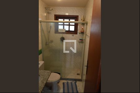 Banheiro da Suíte de casa de condomínio à venda com 4 quartos, 120m² em Pechincha, Rio de Janeiro