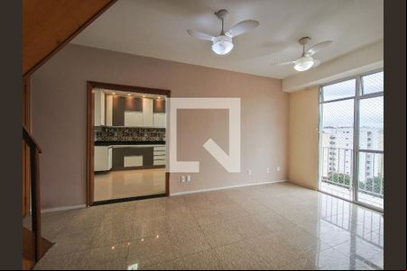 Sala de apartamento à venda com 4 quartos, 144m² em Grajaú, Rio de Janeiro