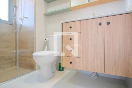 Banheiro da Suíte de apartamento para alugar com 1 quarto, 26m² em Vila Aricanduva, São Paulo
