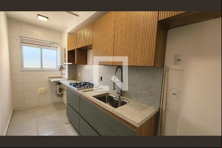 Cozinha e Área de Serviço de apartamento para alugar com 2 quartos, 54m² em Medeiros, Jundiaí