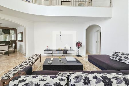 Sala de casa de condomínio para alugar com 4 quartos, 403m² em Jardim Acapulco, Guarujá