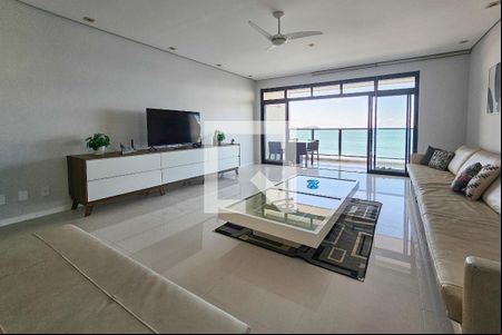 Sala de apartamento para alugar com 4 quartos, 180m² em Vila Luis Antonio, Guarujá