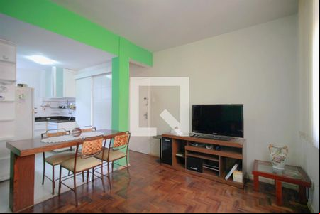 Sala de apartamento para alugar com 2 quartos, 62m² em Vila Paris, Belo Horizonte