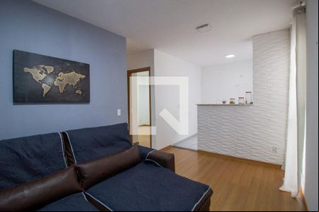 Sala de apartamento para alugar com 2 quartos, 80m² em Jardim Karolyne, Votorantim