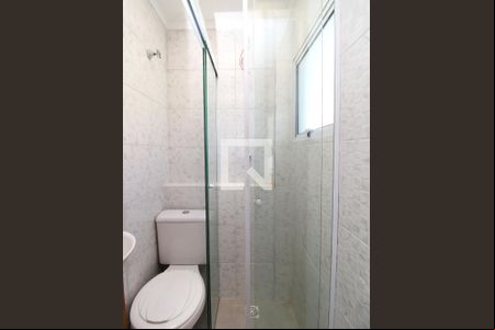 Banheiro de kitnet/studio para alugar com 1 quarto, 22m² em Vila Dom Pedro Ii, São Paulo