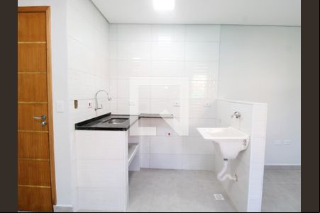 Cozinha de kitnet/studio para alugar com 1 quarto, 22m² em Vila Dom Pedro Ii, São Paulo