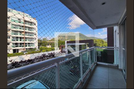 Varanda de apartamento para alugar com 2 quartos, 75m² em Recreio dos Bandeirantes, Rio de Janeiro