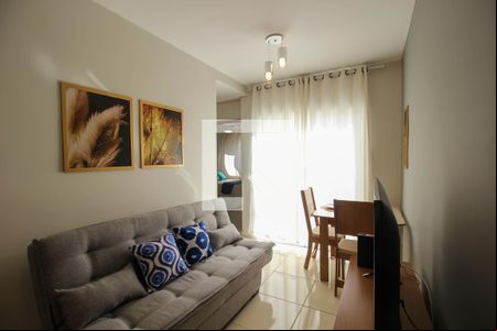 Sala de apartamento para alugar com 2 quartos, 47m² em Vila Angelica, Sorocaba