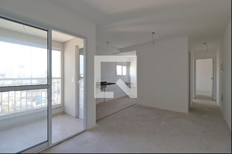 Sala de apartamento à venda com 2 quartos, 53m² em Casa Branca, Santo André