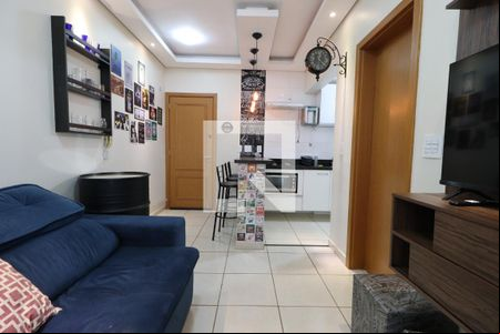 Sala de apartamento para alugar com 1 quarto, 40m² em Jardim Palma Travassos, Ribeirão Preto