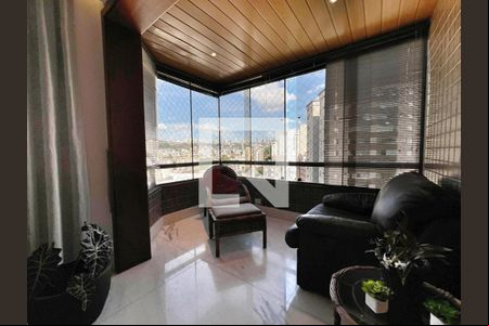 Sala de apartamento à venda com 4 quartos, 167m² em Luxemburgo, Belo Horizonte