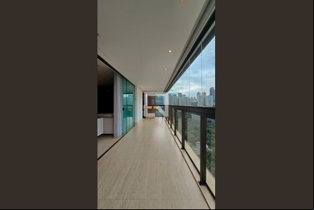 Varanda de apartamento à venda com 4 quartos, 186m² em Vale do Sereno, Nova Lima