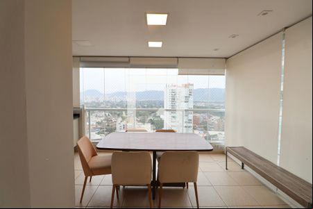 Varanda de apartamento para alugar com 2 quartos, 71m² em Loteamento Joao Batista Juliao, Guarujá