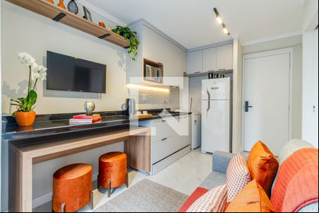 Sala de apartamento para alugar com 1 quarto, 26m² em Pinheiros, São Paulo