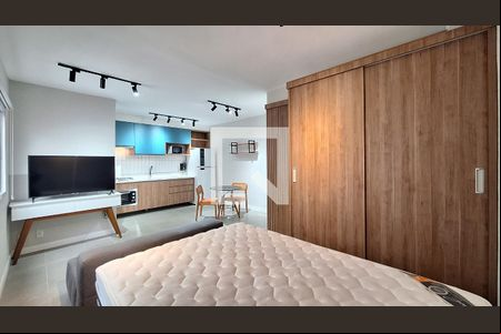 Sala/Quarto de apartamento para alugar com 1 quarto, 33m² em Barra Funda, São Paulo