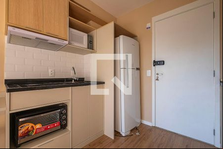Sala/Cozinha de apartamento para alugar com 1 quarto, 35m² em Pinheiros, São Paulo