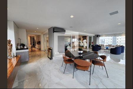 Varanda da Sala de apartamento à venda com 3 quartos, 278m² em Indianópolis, São Paulo